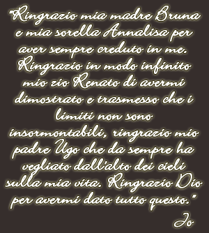ringrazio